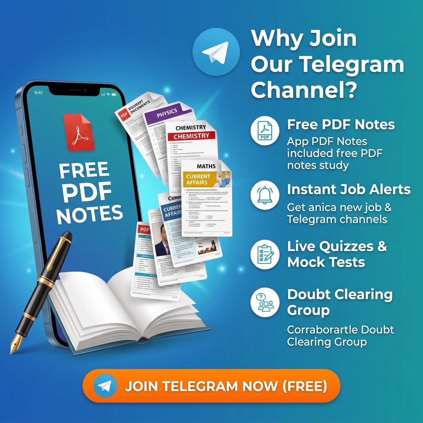 Telegram PDF Study Material Preview
